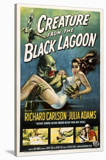 Creature from the Black Lagoon, 1954-null-Stretched Canvas