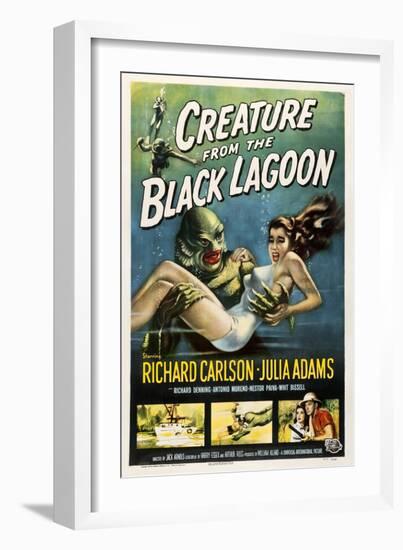 Creature from the Black Lagoon, 1954-null-Framed Giclee Print