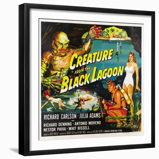 Creature from the Black Lagoon, 1954-null-Framed Giclee Print