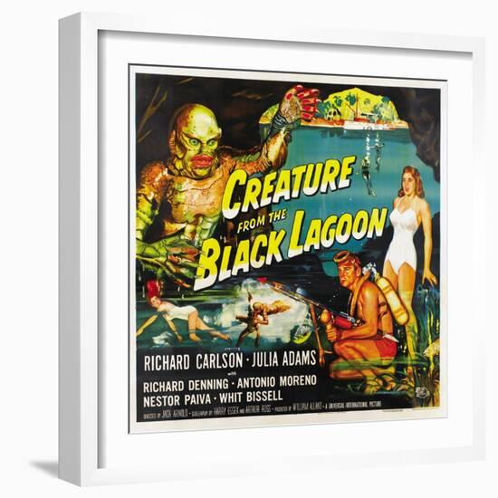 Creature from the Black Lagoon, 1954-null-Framed Giclee Print