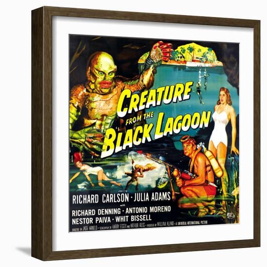 Creature from the Black Lagoon, 1954-null-Framed Art Print