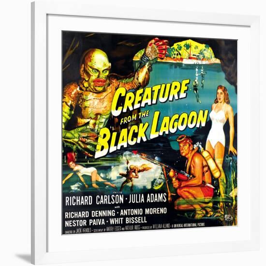 Creature from the Black Lagoon, 1954-null-Framed Art Print