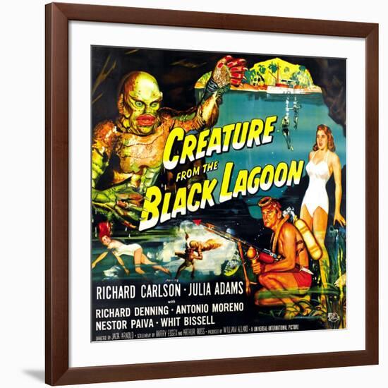 Creature from the Black Lagoon, 1954-null-Framed Art Print