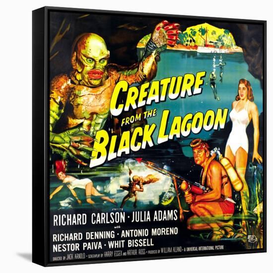 Creature from the Black Lagoon, 1954-null-Framed Stretched Canvas