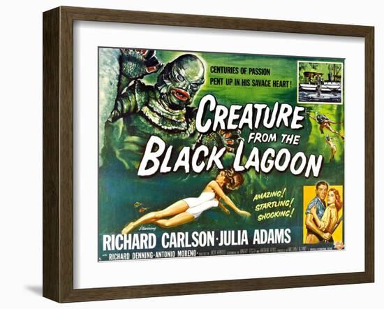 Creature from the Black Lagoon, 1954-null-Framed Art Print