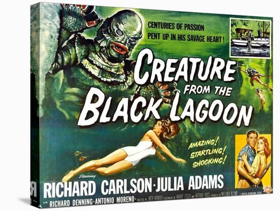 Creature from the Black Lagoon, 1954-null-Stretched Canvas