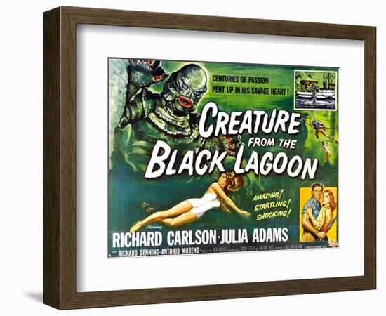 Creature from the Black Lagoon, 1954-null-Framed Art Print