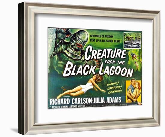 Creature from the Black Lagoon, 1954-null-Framed Art Print