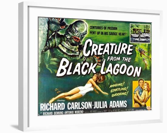 Creature from the Black Lagoon, 1954-null-Framed Art Print