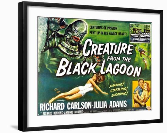 Creature from the Black Lagoon, 1954-null-Framed Art Print