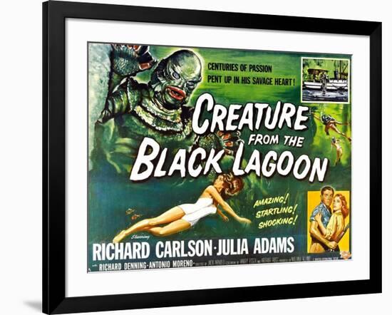 Creature from the Black Lagoon, 1954-null-Framed Art Print