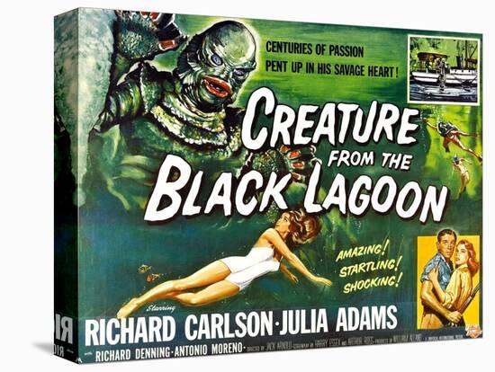 Creature from the Black Lagoon, 1954-null-Stretched Canvas