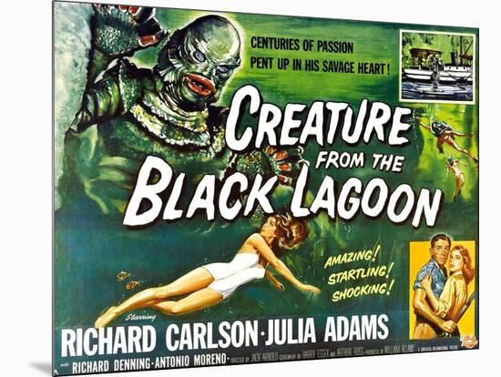 Creature from the Black Lagoon, 1954-null-Mounted Art Print