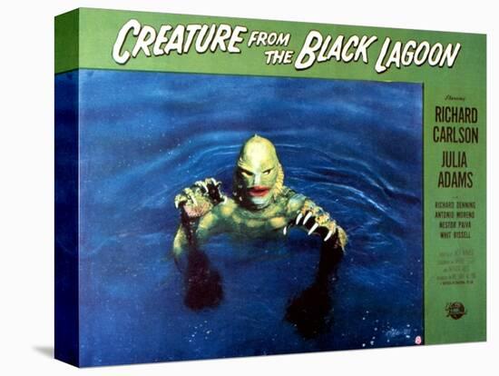 Creature from the Black Lagoon, 1954-null-Stretched Canvas