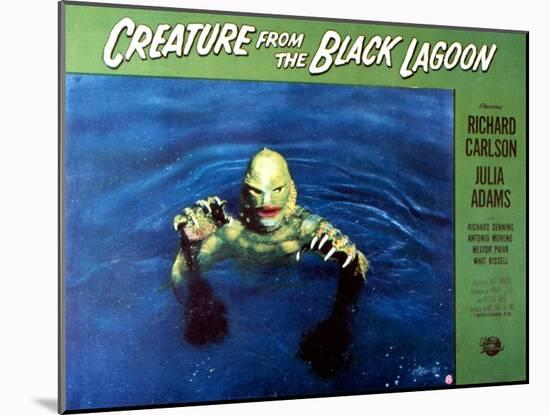 Creature from the Black Lagoon, 1954-null-Mounted Photo