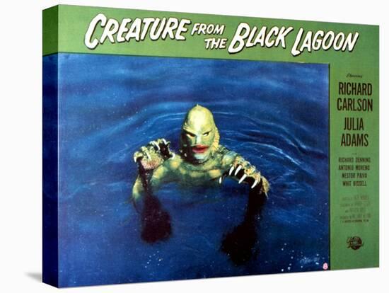 Creature from the Black Lagoon, 1954-null-Stretched Canvas