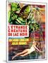 Creature from the Black Lagoon, (aka L'Etrange Creature Du Lac Noir), French Poster Art, 1954-null-Mounted Art Print