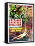 Creature from the Black Lagoon, (aka L'Etrange Creature Du Lac Noir), French Poster Art, 1954-null-Framed Stretched Canvas