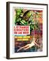 Creature from the Black Lagoon, (aka L'Etrange Creature Du Lac Noir), French Poster Art, 1954-null-Framed Art Print