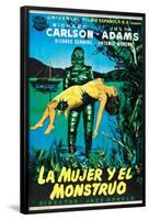Creature from the Black Lagoon (aka La Mujer Y El Monstruo)-null-Framed Poster