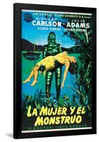 Creature from the Black Lagoon (aka La Mujer Y El Monstruo)-null-Framed Poster