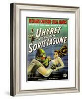 Creature from the Black Lagoon, (aka Uhyret Fra Den Sorte Lagune), Julie Adams, 1954-null-Framed Art Print