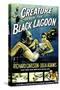 Creature from the Black Lagoon, Ben Chapman, Ricou Browning, 1954-null-Stretched Canvas