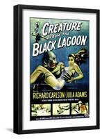 Creature from the Black Lagoon, Ben Chapman, Ricou Browning, 1954-null-Framed Art Print