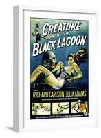 Creature from the Black Lagoon, Ben Chapman, Ricou Browning, 1954-null-Framed Art Print