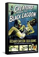 Creature from the Black Lagoon, Ben Chapman, Ricou Browning, 1954-null-Framed Stretched Canvas