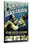 Creature from the Black Lagoon, Ben Chapman, Ricou Browning, 1954-null-Stretched Canvas