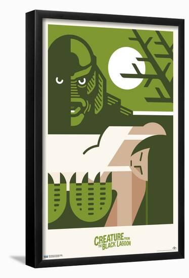 Creature from the Black Lagoon - Graphic-Trends International-Framed Poster
