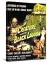 Creature from the Black Lagoon, Richard Carlson, Julie Adams, 1954-null-Stretched Canvas