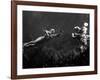 Creature from the Black Lagoon, Shooting Underwater Scene, 1954-null-Framed Photo