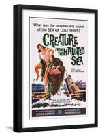 Creature from the Haunted Sea-null-Framed Art Print