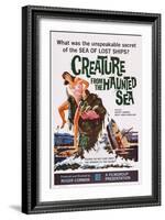 Creature from the Haunted Sea-null-Framed Art Print