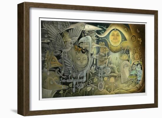 Creatures Appeared Out Of The Dark-Wayne Anderson-Framed Giclee Print