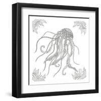 Creatures From The Deep-Pam Varacek-Framed Art Print