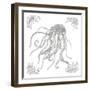 Creatures From The Deep-Pam Varacek-Framed Art Print