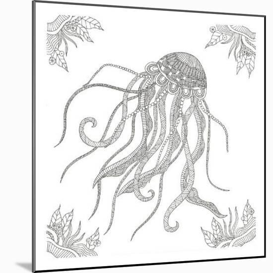 Creatures From The Deep-Pam Varacek-Mounted Art Print