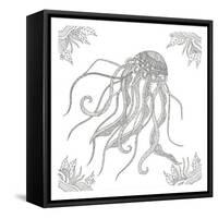 Creatures From The Deep-Pam Varacek-Framed Stretched Canvas