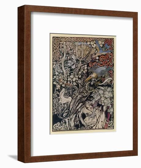 Creatures of Ireland-Arthur Rackham-Framed Art Print