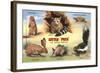 Creatures of the West Texas Desert-null-Framed Art Print