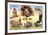 Creatures of the West Texas Desert-null-Framed Premium Giclee Print