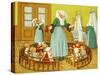 Creche of Sister Rosalie-Thomas Crane-Stretched Canvas