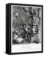 Credulity, Superstition and Fanaticism, 1762-William Hogarth-Framed Stretched Canvas