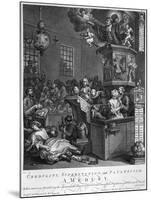 Credulity, Superstition and Fanaticism, 1762-William Hogarth-Mounted Giclee Print