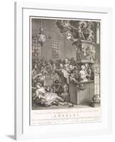 Credulity, Superstition and Fanaticism. a Medley, 1762-William Hogarth-Framed Giclee Print