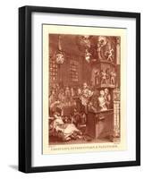 Credulity, Superstition and Fanaticism by William Hogarth-William Hogarth-Framed Giclee Print