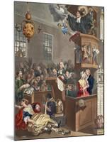 Credulity, Superstition and Fanaticism, Illustration from 'Hogarth Restored: the Whole Works of…-William Hogarth-Mounted Giclee Print